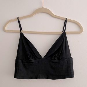ZARA Silk Bralette Top